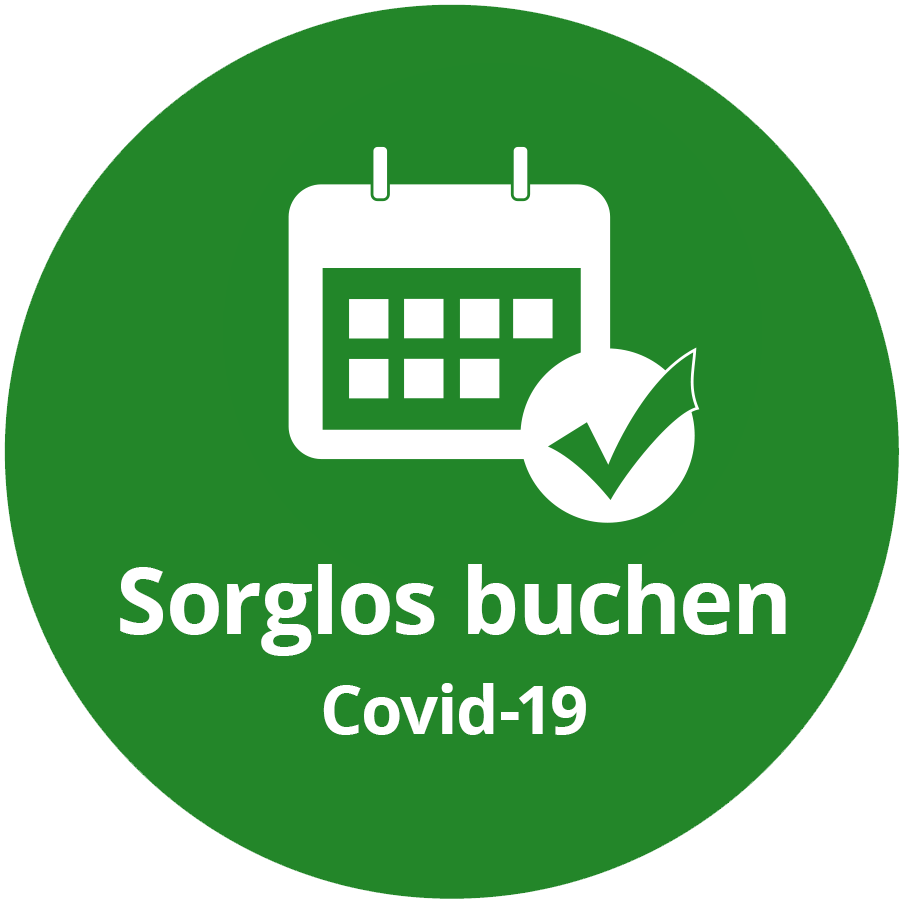 Sorglos buchen - mehr erfahren